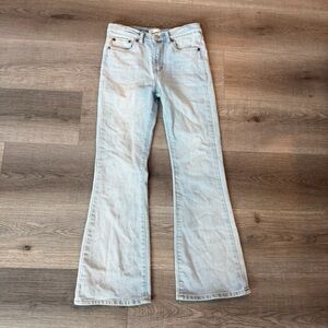 2/24$ Levi's 726 Flare Light Wash Kids Jeans size 12